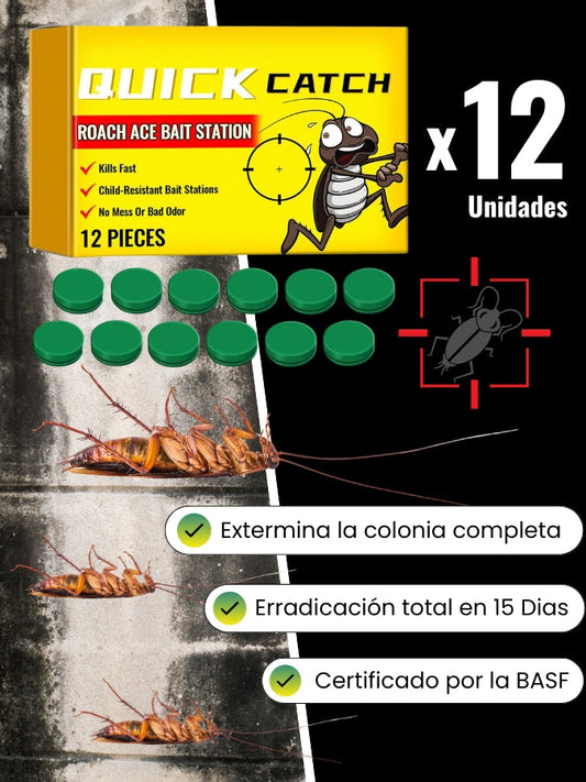 X12 Cebos Exterminadores de Cucarachas- 50% DESCUENTO